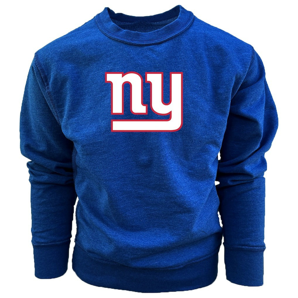 NFL New York Giants Wes & Willy Youth Reversible Fleece Pullover Sweatshirt