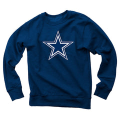 NFL Dallas Cowboys Wes & Willy Youth Reversible Fleece Pullover Sweatshirt