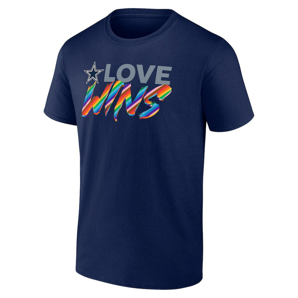 NFL Dallas Cowboys Love Wins T-Shirt