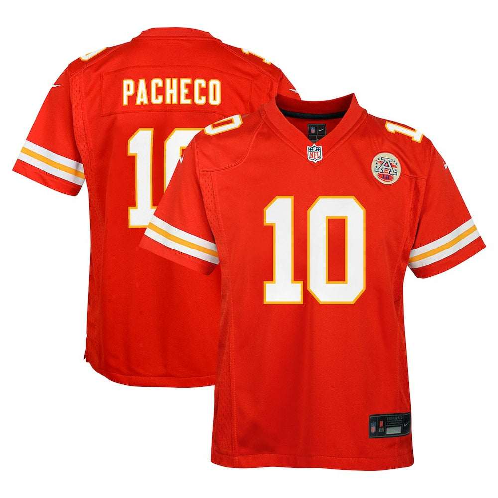 NFL Kansas City Chiefs Isiah Pacheco  Youth Game Jersey
