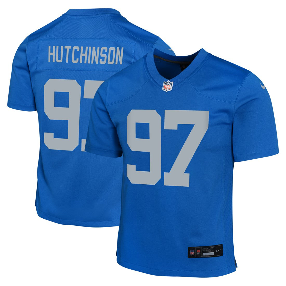 NFL Detroit Lions Aidan Hutchinson  Youth Game Jersey