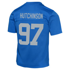 NFL Detroit Lions Aidan Hutchinson  Youth Game Jersey