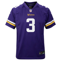 NFL Minnesota Vikings Jordan Addison  Youth Game Jersey