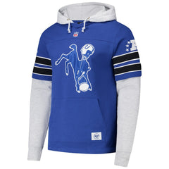 NFL Indianapolis Colts '47 Throwback Double Header Blitz Cornerback Hoodie