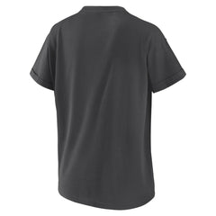 St. Louis Cardinals WEAR by Erin Andrews Women's Domestic Box Color Boyfriend T-Shirt - Charcoal