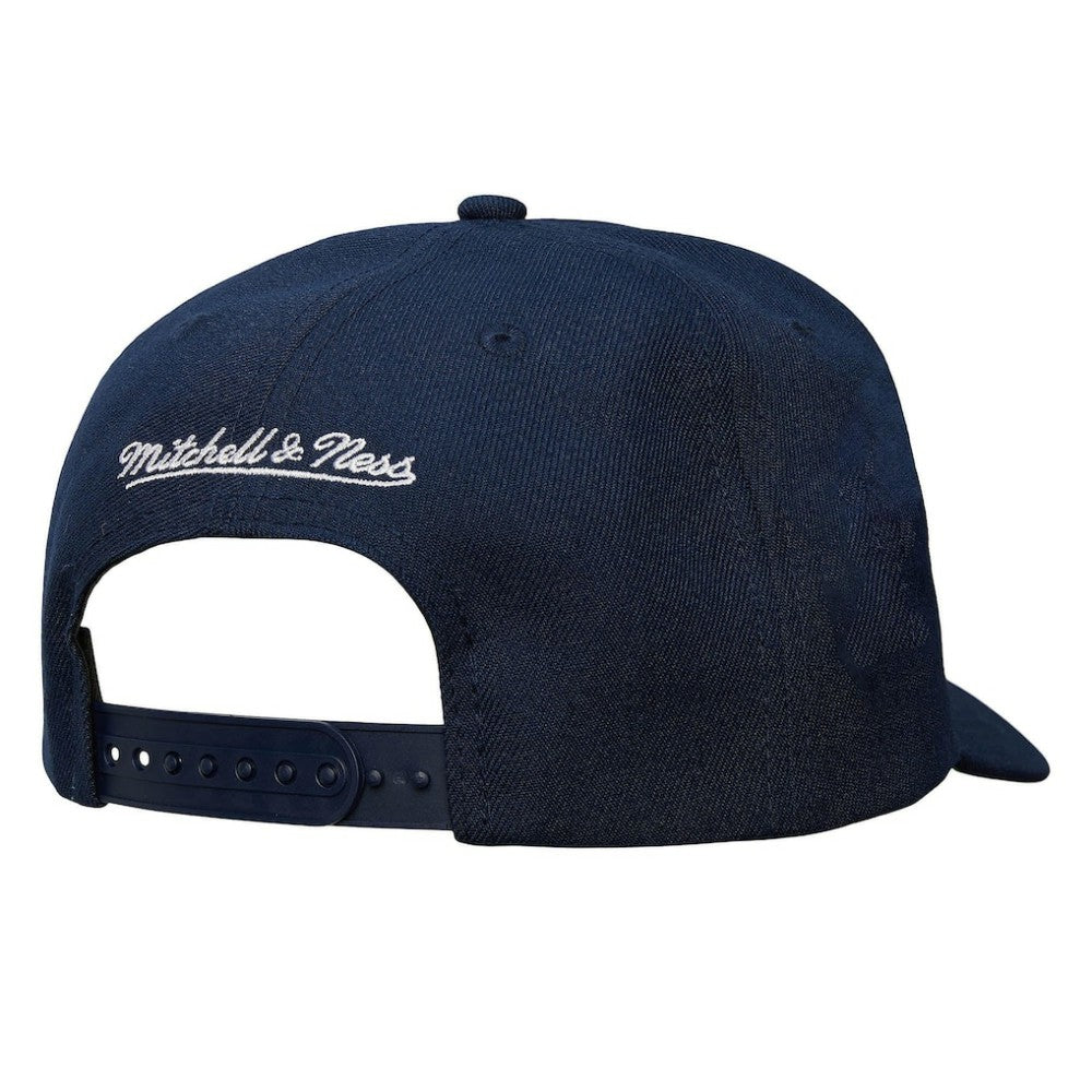 Columbus Blue Jackets Mitchell & Ness Core Team Ground Pro Adjustable Hat