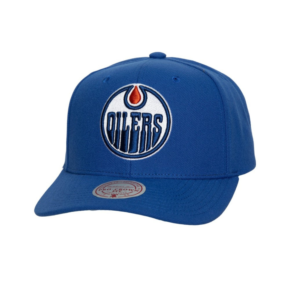 Edmonton Oilers Mitchell & Ness Core Team Ground Pro Adjustable Hat