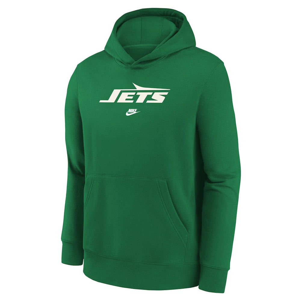 NFL New York Jets Youth Rewind Club Fleece Pullover Hoodie