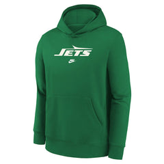 NFL New York Jets Youth Rewind Club Fleece Pullover Hoodie