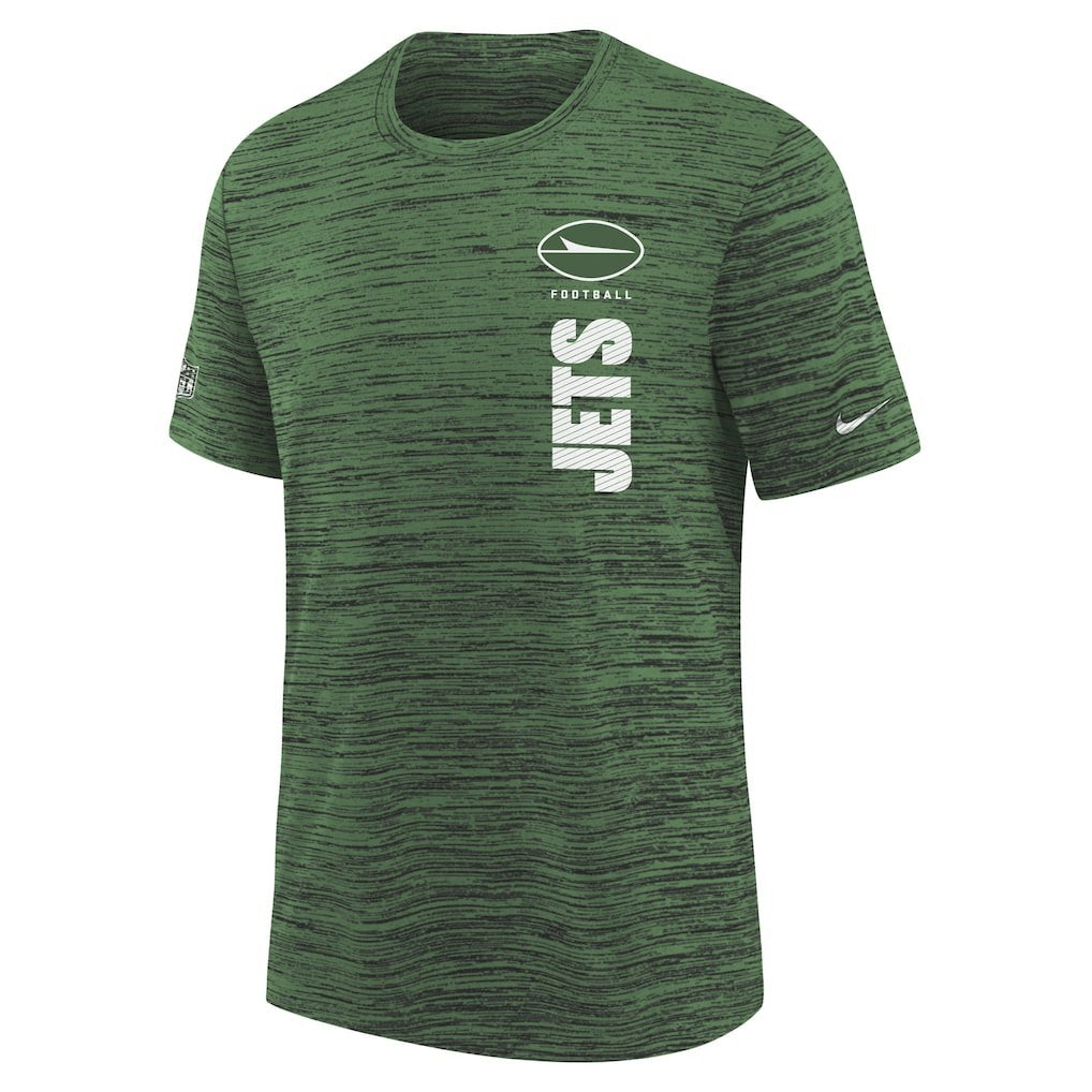 NFL New York Jets Youth Sideline Velocity Performance T-Shirt