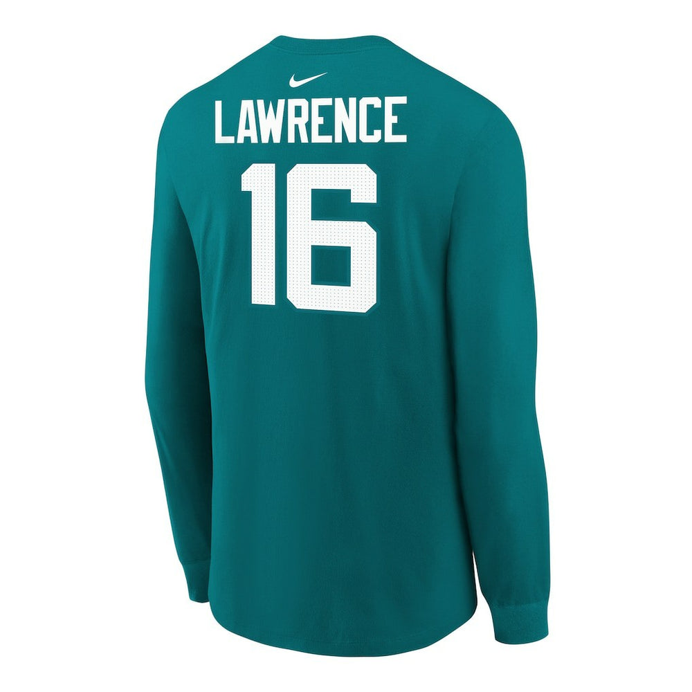 NFL Jacksonville Jaguars Trevor Lawrence  Youth Player Name & Number Long Sleeve T-Shirt