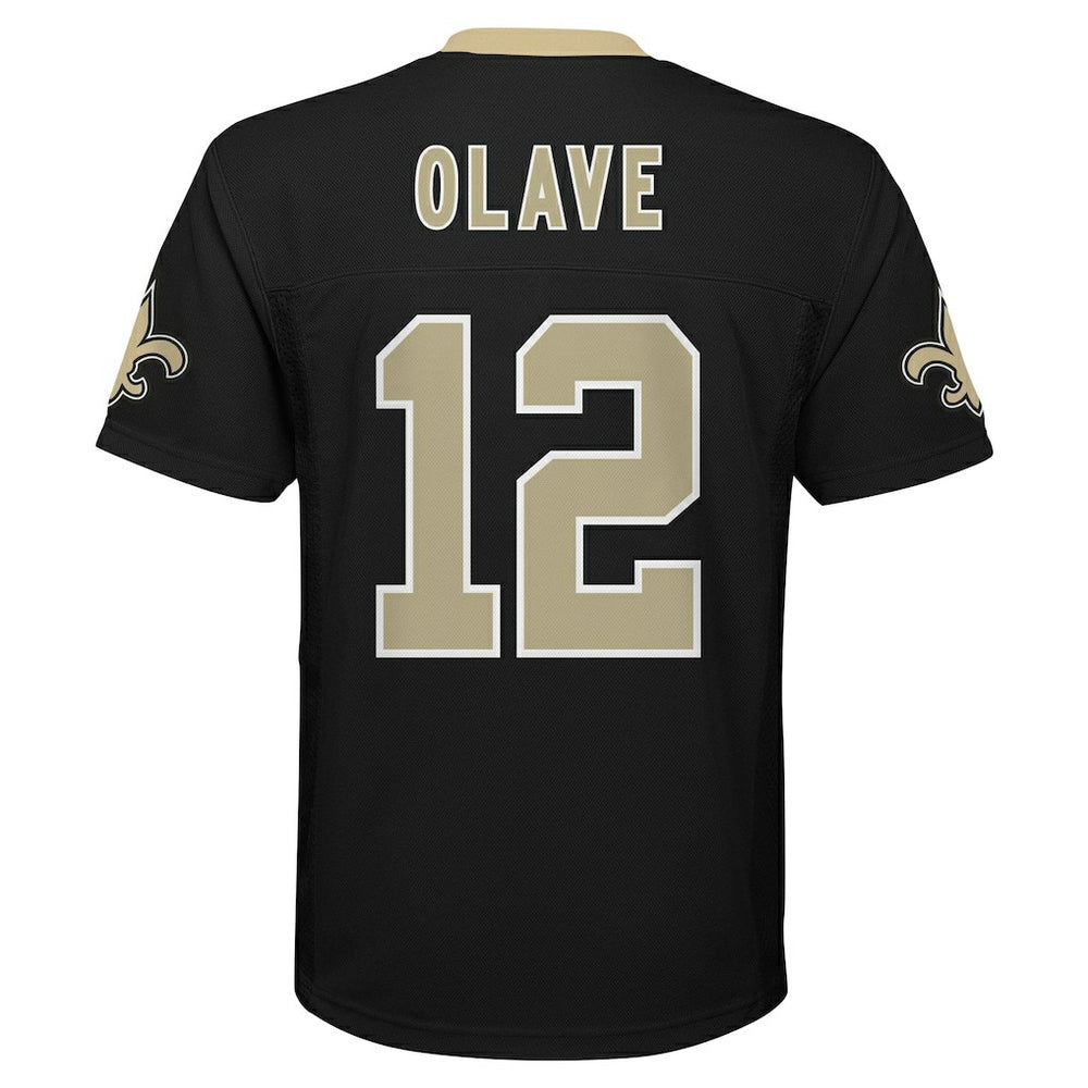NFL New Orleans Saints Chris Olave  Youth Replica Player Jersey