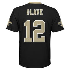 NFL New Orleans Saints Chris Olave  Youth Replica Player Jersey