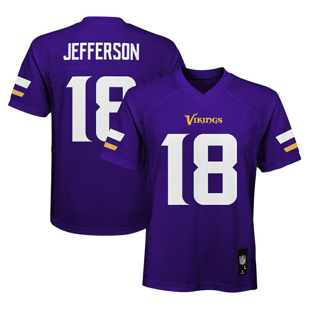NFL Minnesota Vikings Justin Jefferson  Preschool Replica Player Jersey