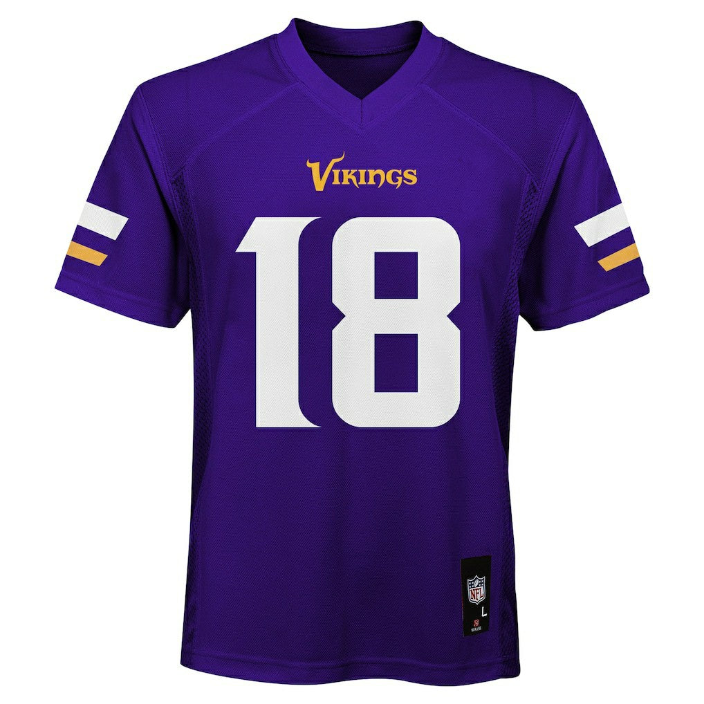 NFL Minnesota Vikings Justin Jefferson  Preschool Replica Player Jersey