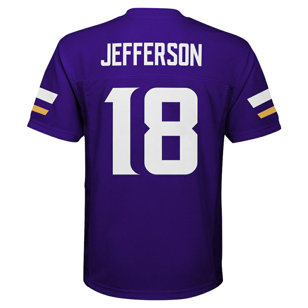 NFL Minnesota Vikings Justin Jefferson  Preschool Replica Player Jersey
