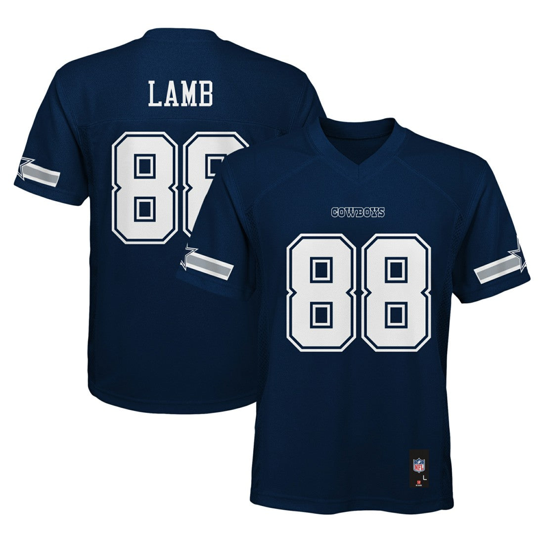 NFL Dallas Cowboys CeeDee Lamb  Youth Replica Player Jersey