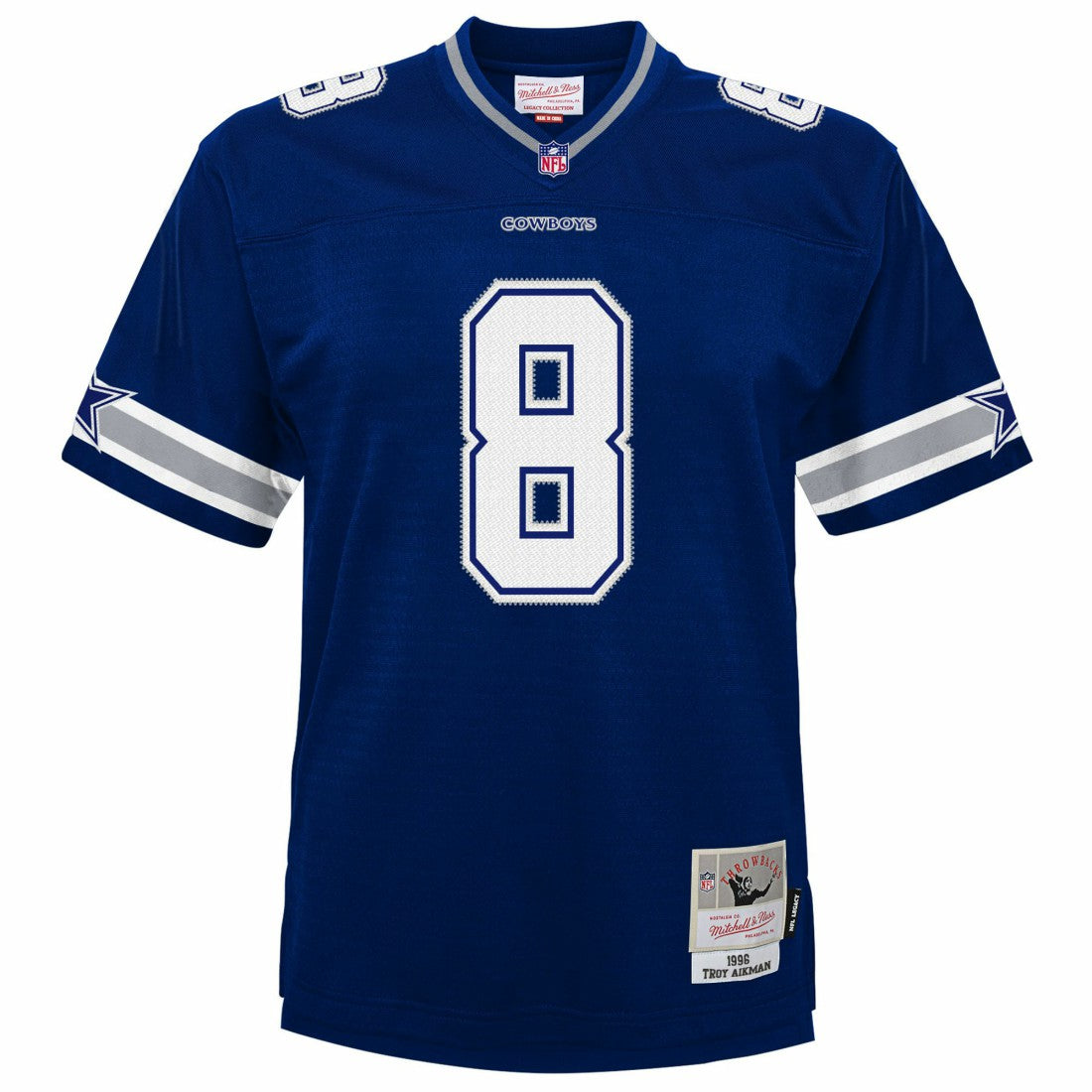 NFL Dallas Cowboys Troy Aikman  Youth 1996 Legacy Jersey