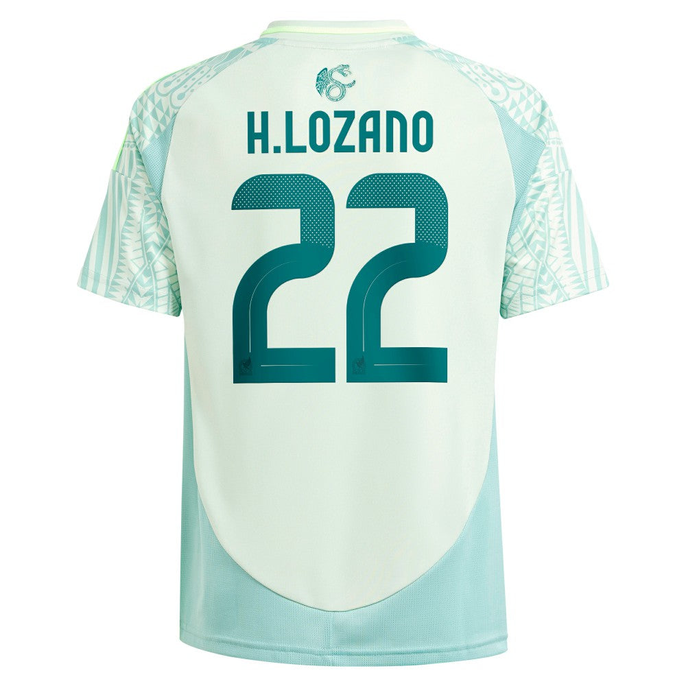 Hirving Lozano Mexico National Team Youth 2024 Away Replica Player Jersey / Soccer Sale