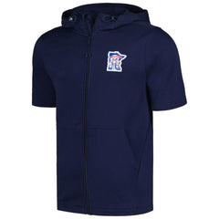 Minnesota Twins Levelwear Recruit Short Sleeve Full-Zip Hoodie - Navy