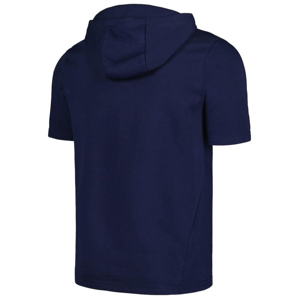 Minnesota Twins Levelwear Recruit Short Sleeve Full-Zip Hoodie - Navy