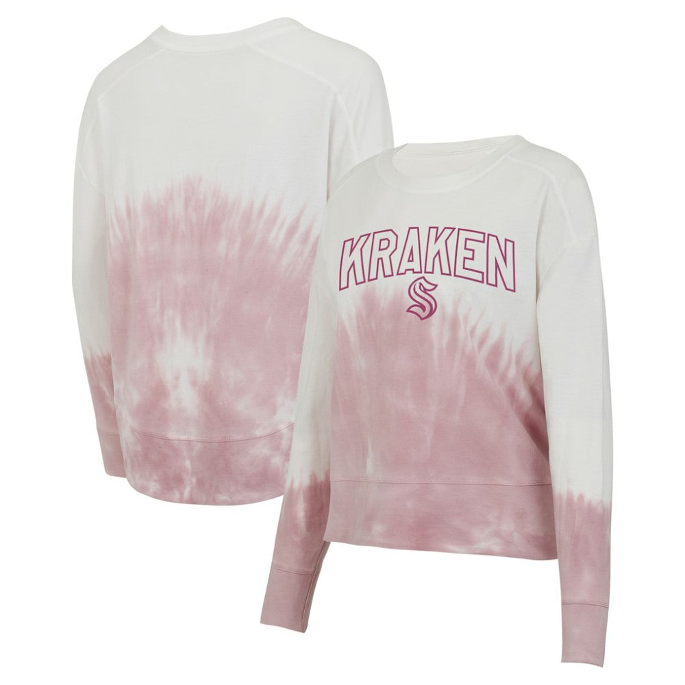 Seattle Kraken Concepts Sport Women's Orchard Tie-Dye Long Sleeve Top
