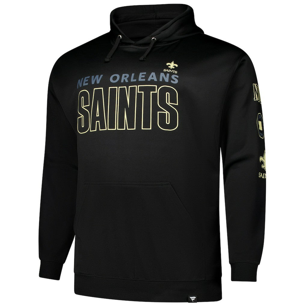 NFL New Orleans Saints Big & Tall Fleece Pullover Hoodie