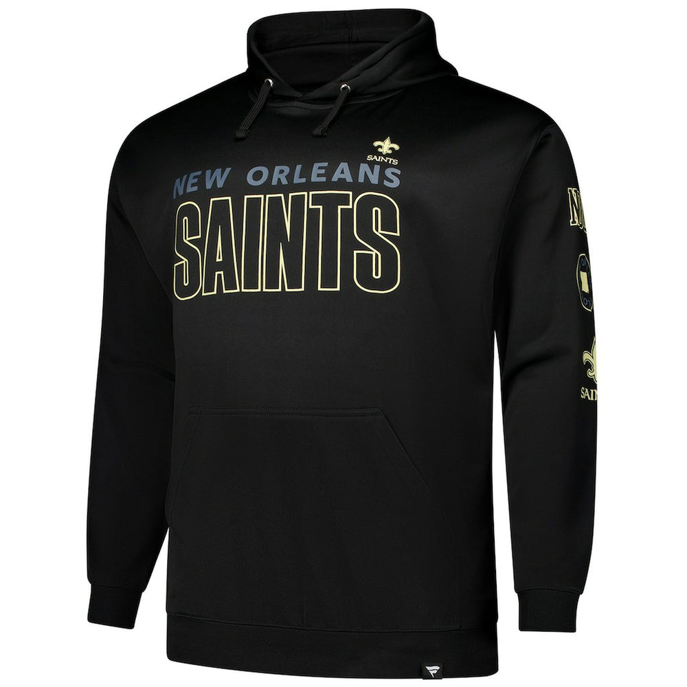 NFL New Orleans Saints Big & Tall Fleece Pullover Hoodie