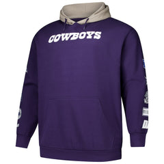NFL Dallas Cowboys Big & Tall Patched Out Pullover Hoodie