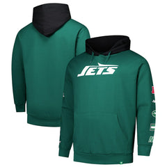 NFL New York Jets Big & Tall Patched Out Pullover Hoodie