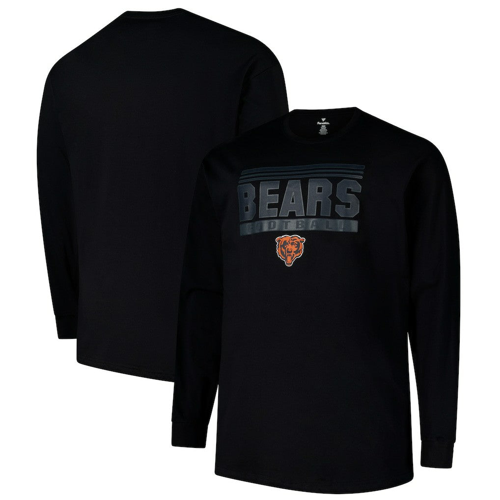 NFL Chicago Bears Profile Big & Tall Pop Long Sleeve T-Shirt