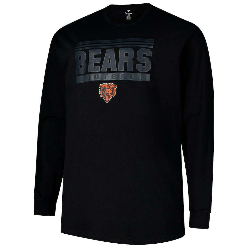 NFL Chicago Bears Profile Big & Tall Pop Long Sleeve T-Shirt