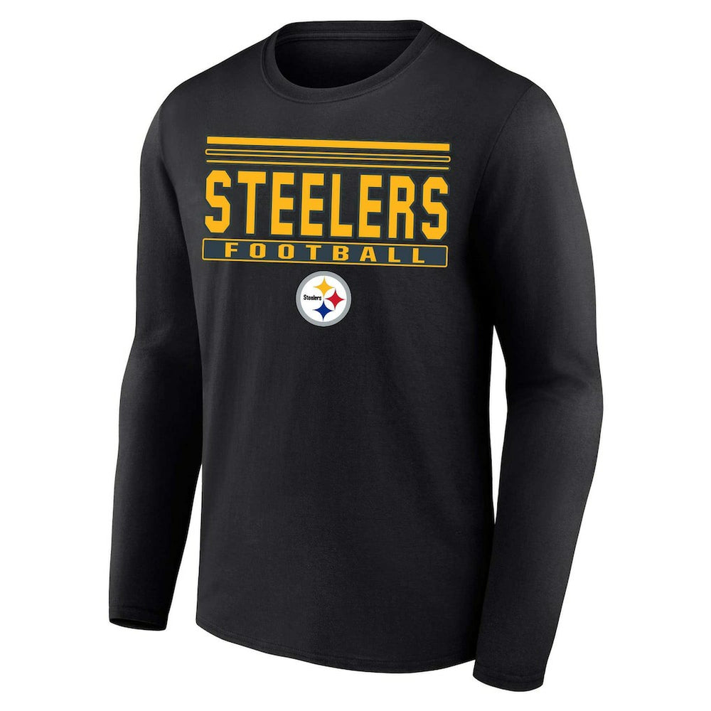 NFL Pittsburgh Steelers Profile Big & Tall Pop Long Sleeve T-Shirt