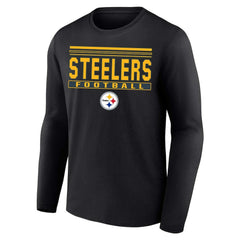 NFL Pittsburgh Steelers Profile Big & Tall Pop Long Sleeve T-Shirt
