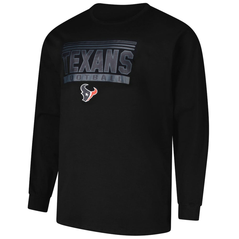 NFL Houston Texans Profile Big & Tall Pop Long Sleeve T-Shirt