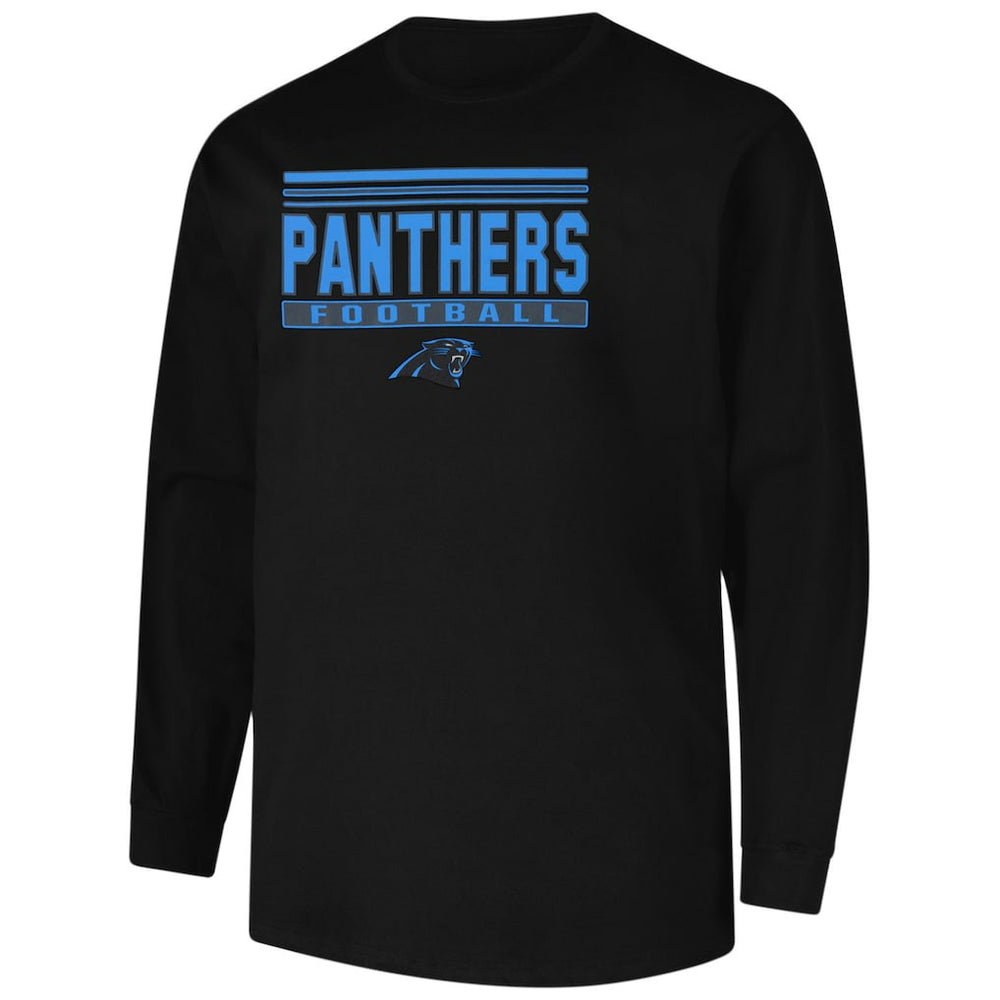 NFL Carolina Panthers Profile Big & Tall Pop Long Sleeve T-Shirt