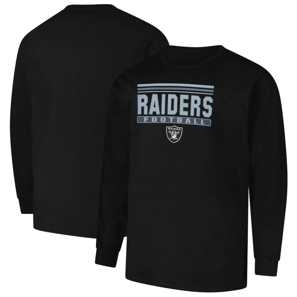 NFL Las Vegas Raiders Profile Big & Tall Pop Long Sleeve T-Shirt