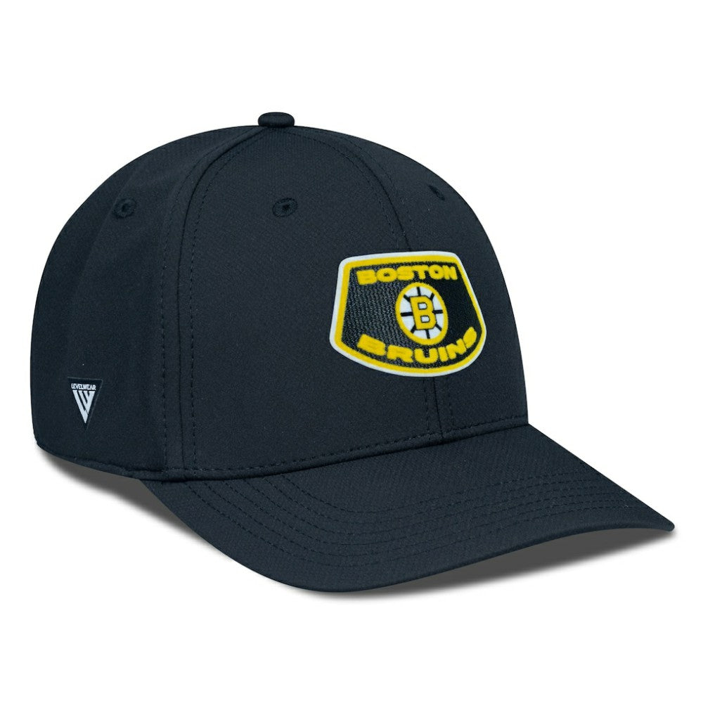 Boston Bruins Levelwear Retro Skylight Rise Flex Hat