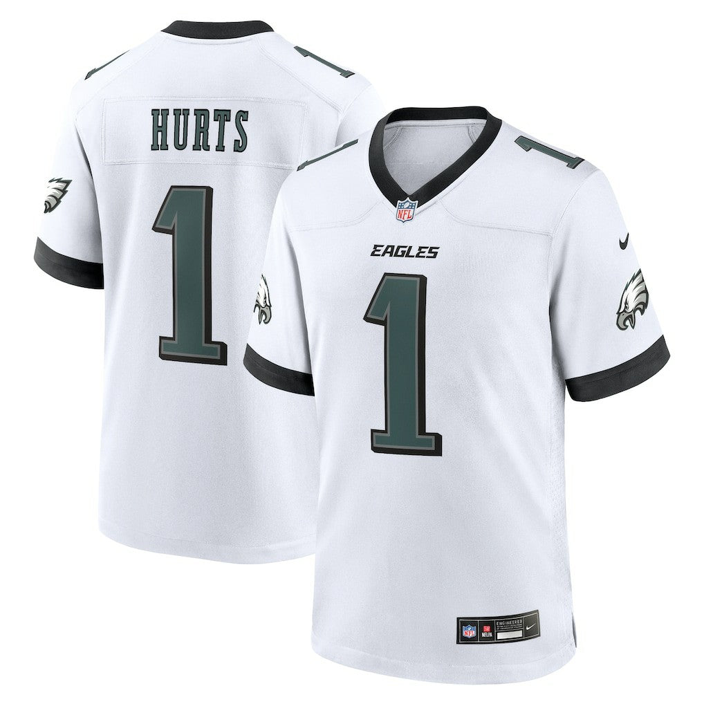 NFL Philadelphia Eagles Jalen Hurts  White Game Jersey