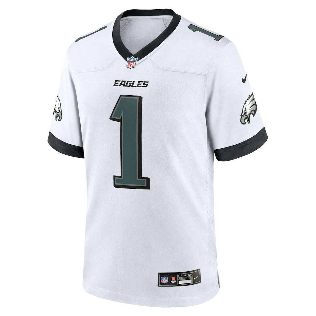 NFL Philadelphia Eagles Jalen Hurts  White Game Jersey