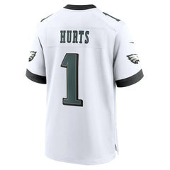 NFL Philadelphia Eagles Jalen Hurts  White Game Jersey