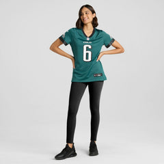 NFL Philadelphia Eagles DeVonta Smith  Women's Team Game Jersey