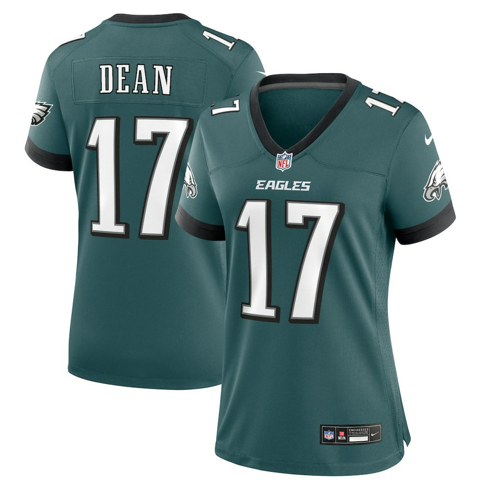 NFL Philadelphia Eagles Nakobe Dean  Women's Team Game Jersey