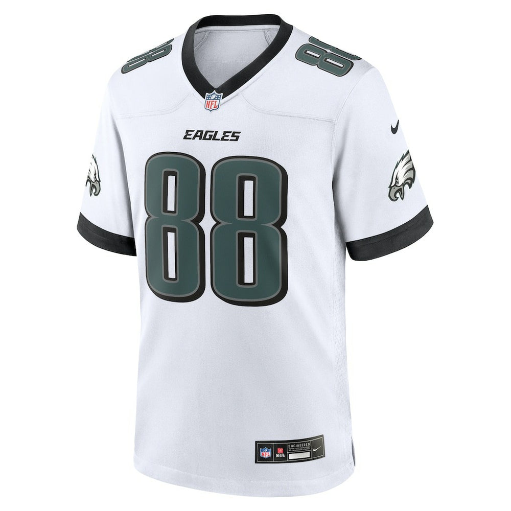 NFL Philadelphia Eagles Dallas Goedert  White Game Jersey