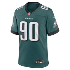 NFL Philadelphia Eagles Jordan Davis  Team Game Jersey