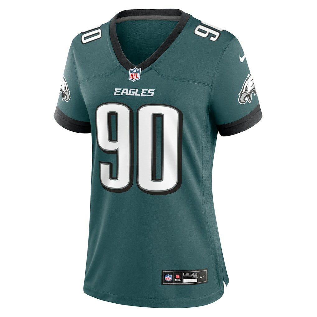 NFL Philadelphia Eagles Jordan Davis  Women's Team Game Jersey