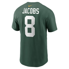 NFL Green Bay Packers Josh Jacobs  Player Name & Number T-Shirt