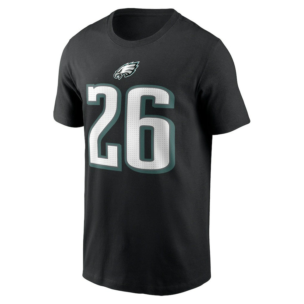 NFL Philadelphia Eagles Saquon Barkley  Player Name & Number T-Shirt