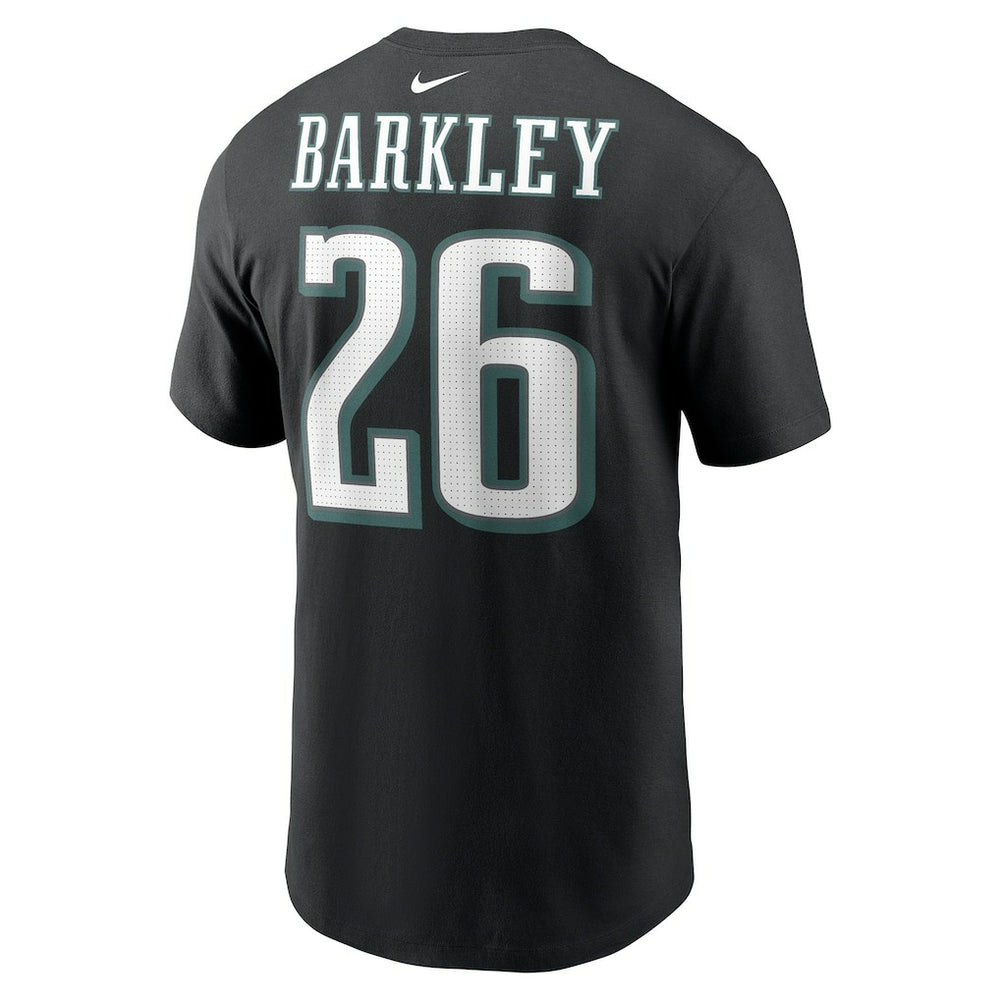 NFL Philadelphia Eagles Saquon Barkley  Player Name & Number T-Shirt