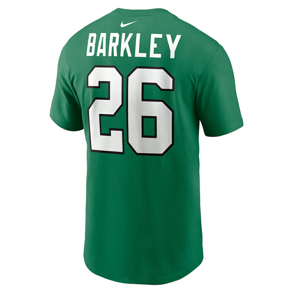 NFL Philadelphia Eagles Saquon Barkley  Player Name & Number T-Shirt
